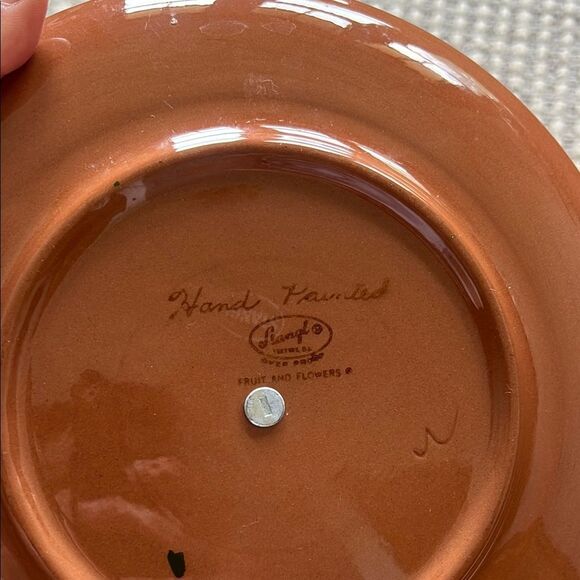 Vintage!! Floral Two-Tiered Serving Tray - Picture 5 of 11